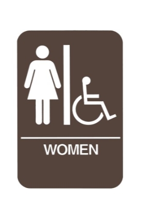 HS 9060 05 - ADA Sign with Braille Translation